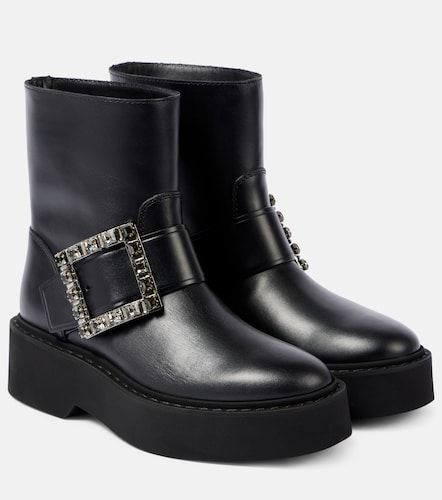 Bottines Viv' Rangers en cuir - Roger Vivier - Modalova