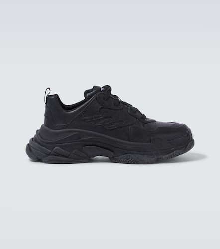 Baskets Triple S Sporty en cuir - Balenciaga - Modalova