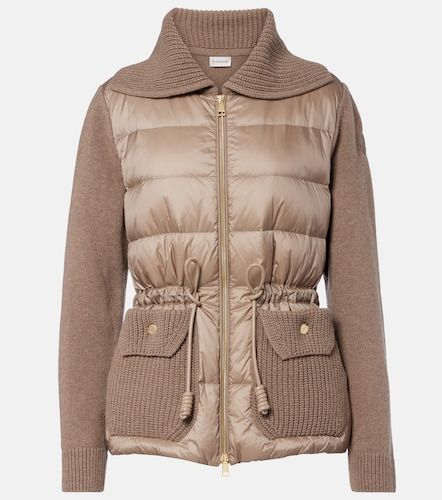 Cardigan en laine et cachemire - Moncler - Modalova