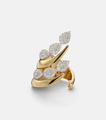 Bague Golden Strada en or 18 ct et diamants - Yeprem - Modalova