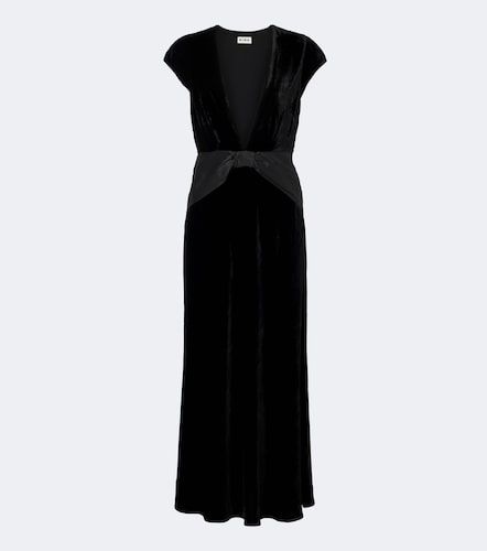 Rixo Robe midi Arlette en velours - Rixo - Modalova