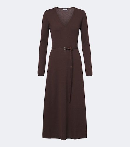 Robe midi en coton - Brunello Cucinelli - Modalova