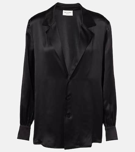 Saint Laurent Chemise en satin - Saint Laurent - Modalova