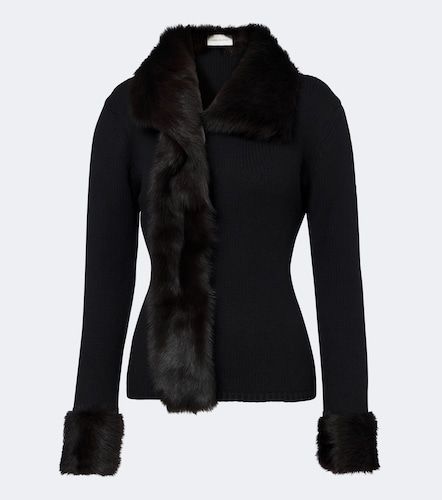 Cardigan en laine et cachemire - Magda Butrym - Modalova