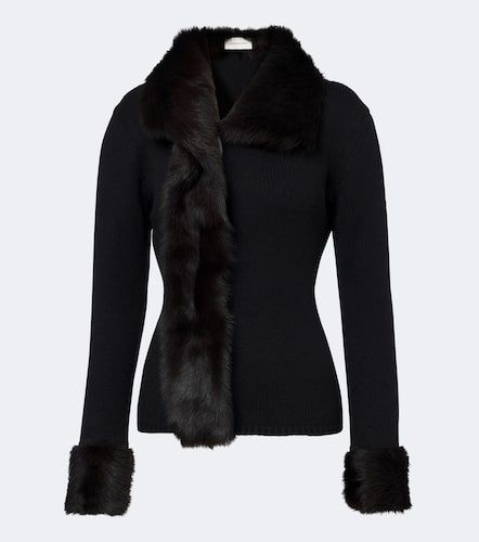 Cardigan en laine et cachemire - Magda Butrym - Modalova