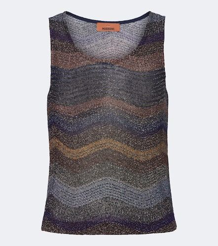 Missoni Top Wave en lamé - Missoni - Modalova