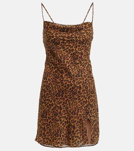 Robe Mini Bellamy à motif léopard - Staud - Modalova