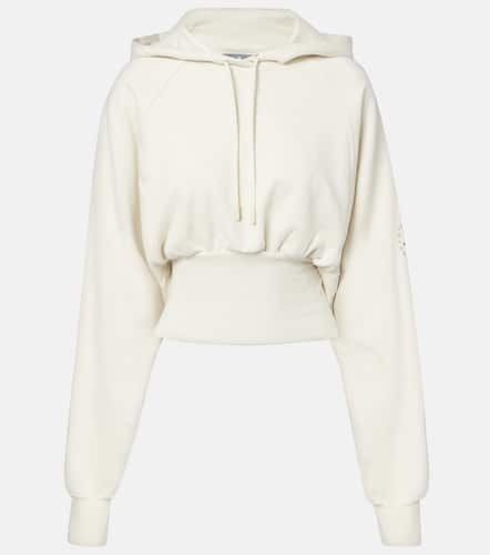 Sweat-shirt  capuche raccourci en coton - Adidas by Stella McCartney - Modalova