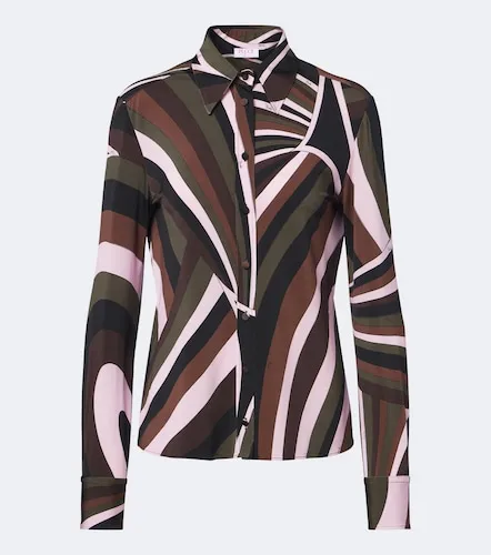 Pucci Chemise Iride en satin - Pucci - Modalova