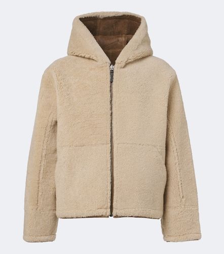 Veste réversible en cuir et shearling - Yves Salomon - Modalova