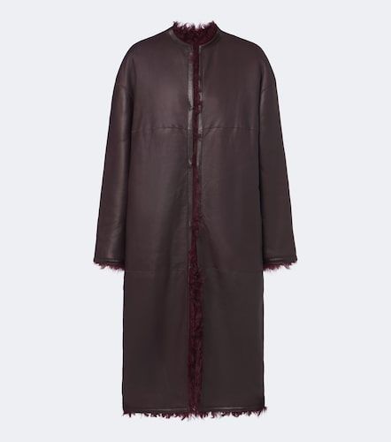 Manteau réversible Robbie en shearling et cuir - Joseph - Modalova