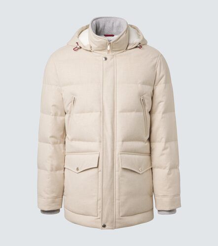 Parka en laine et duvet - Brunello Cucinelli - Modalova