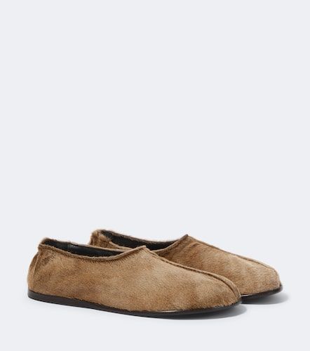 Slip-on en cuir façon poulain - Lemaire - Modalova