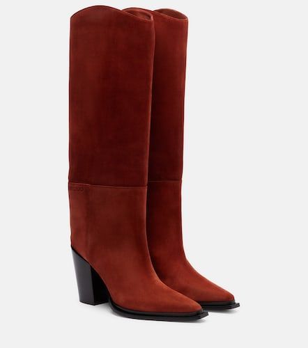 Jimmy Choo Bottes Cece 80 en daim - Jimmy Choo - Modalova