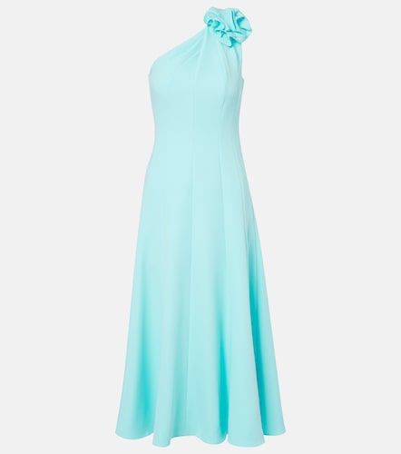 Robe de cocktail asymétrique à appliqué floral - Roland Mouret - Modalova