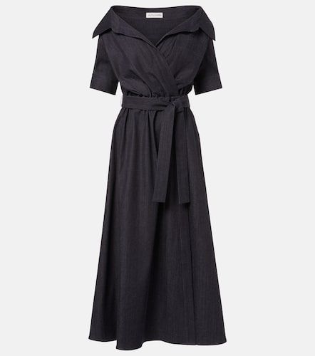 Robe portefeuille Lydia en denim - Altuzarra - Modalova