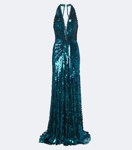 Robe longue Lisette à sequins - Jenny Packham - Modalova