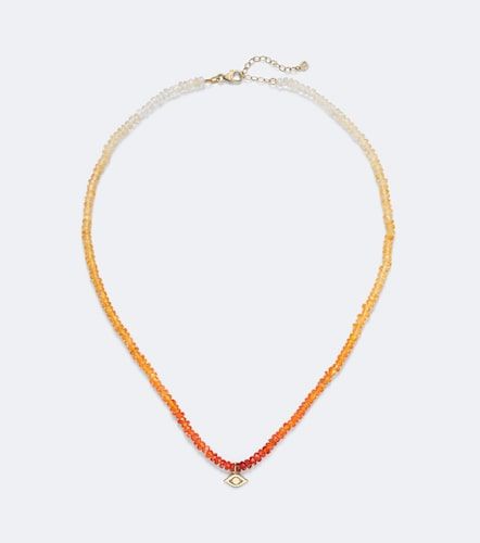 Collier à perles Pure Protective Eye Medium en or 14 ct et opales - Sydney Evan - Modalova
