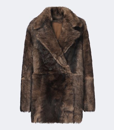 Caban réversible Altina en shearling et cuir - Arma - Modalova