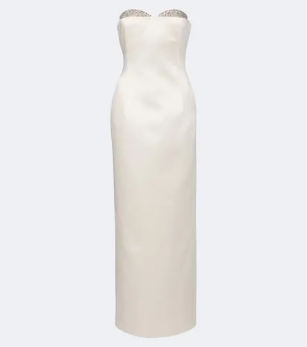Robe longue bustier Noelie en satin - The New Arrivals Ilkyaz Ozel - Modalova
