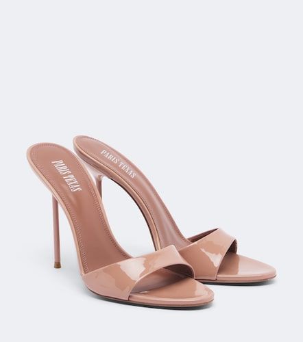 Mules Lidia en cuir verni - Paris Texas - Modalova