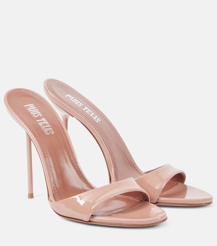Mules Lidia en cuir verni - Paris Texas - Modalova