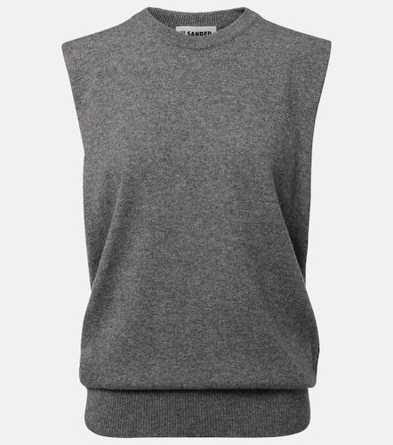 Pull sans manches en cachemire - Jil Sander - Modalova