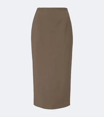 Jupe crayon en laine mélangée - Mugler - Modalova