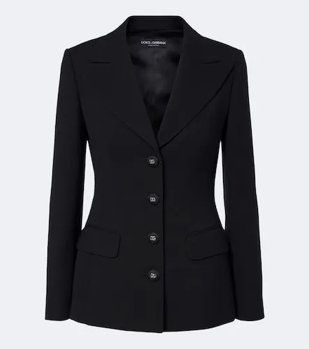 Blazer en laine vierge - Dolce&Gabbana - Modalova