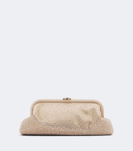 Pochette Skylar en satin à cristaux - Jimmy Choo - Modalova