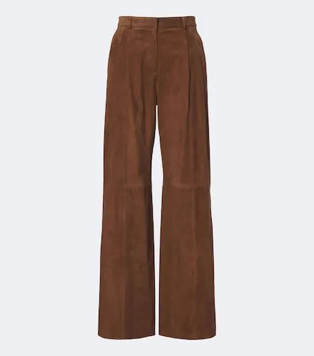 Arma Pantalon ample Dena en daim - Arma - Modalova