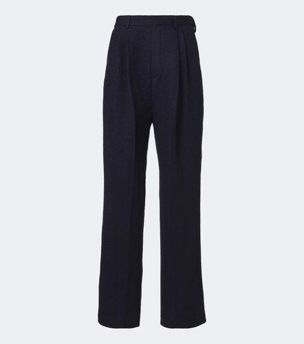 Pantalon droit en laine - Dries Van Noten - Modalova