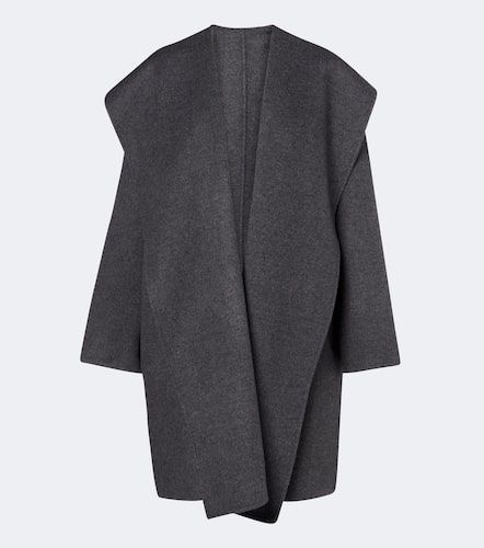 Toteme Manteau en laine à capuche - Toteme - Modalova