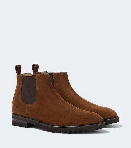 Bottines Chelsea Brompton en daim - Manolo Blahnik - Modalova