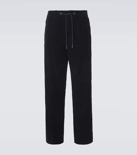 Pantalon de survêtement en velours côtelé de coton - Moncler - Modalova