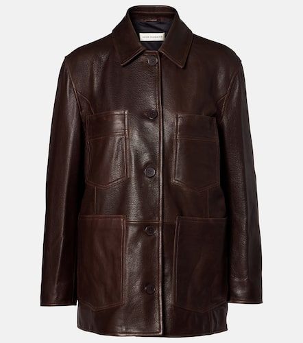 Nour Hammour Veste en cuir - Nour Hammour - Modalova