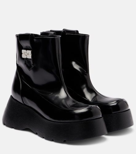 Ganni Bottines Kat à plateforme - Ganni - Modalova