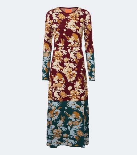 Robe midi Coven en coton mélangé - La DoubleJ - Modalova