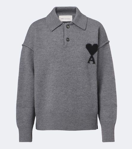 Polo Ami de Coeur en laine - Ami Paris - Modalova