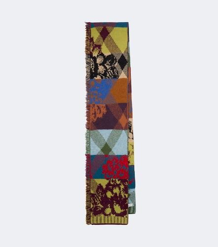 Écharpe en laine et alpaga mélangés - Dries Van Noten - Modalova