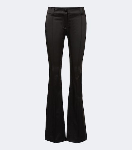 Gucci Pantalon évasé en satin - Gucci - Modalova