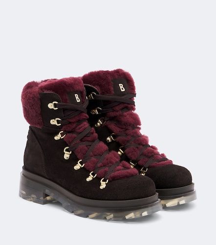 Bottines après-ski Swansea en daim et shearling - Bogner - Modalova