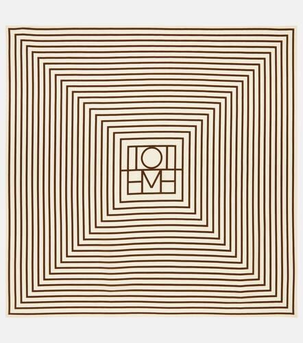 Toteme Foulard Monogram en soie - Toteme - Modalova