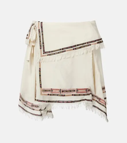 Jupe portefeuille Feriel en soie - Isabel Marant - Modalova
