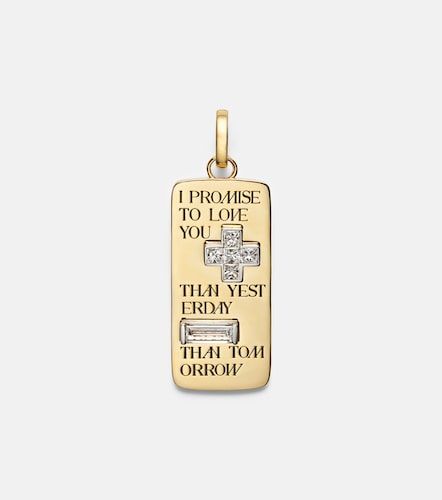 Collier True Love Promise en or 18 ct et diamants - FoundRae - Modalova