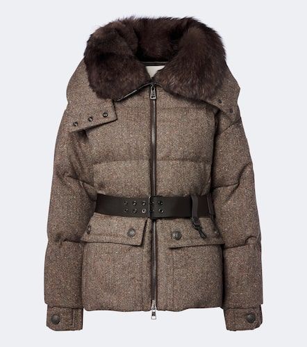 Veste doudoune de ski Gelise en laine vierge - Moncler Grenoble - Modalova