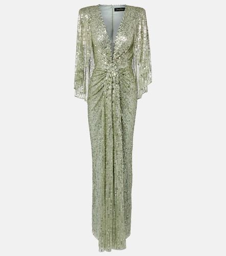 Robe longue Carrie à ornements - Jenny Packham - Modalova