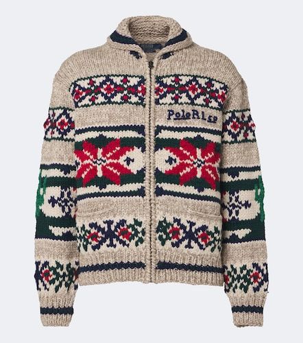 Cardigan en intarsia de laine - Polo Ralph Lauren - Modalova