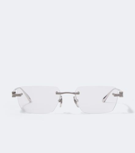 Lunettes rectangulaires Signature C de Cartier - Cartier Eyewear Collection - Modalova