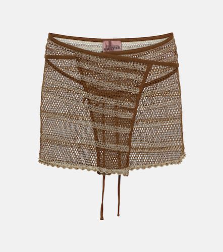 X KNWLS – Mini-jupe portefeuille en crochet - Jean Paul Gaultier - Modalova